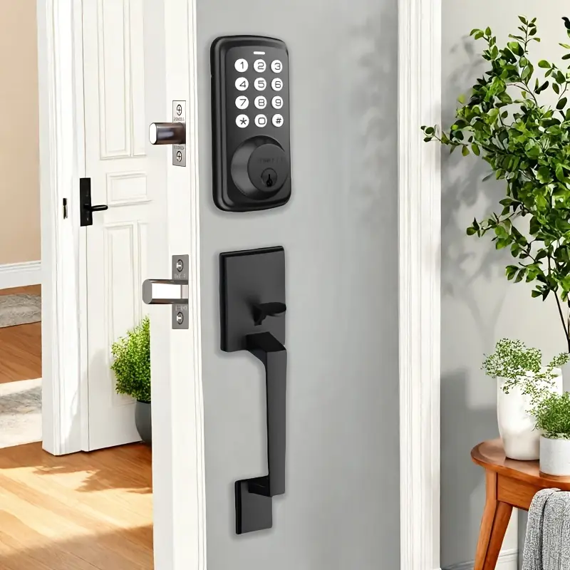 Cerradura de puerta con teclado - Cerradura de puerta sin llave - Imagen 5